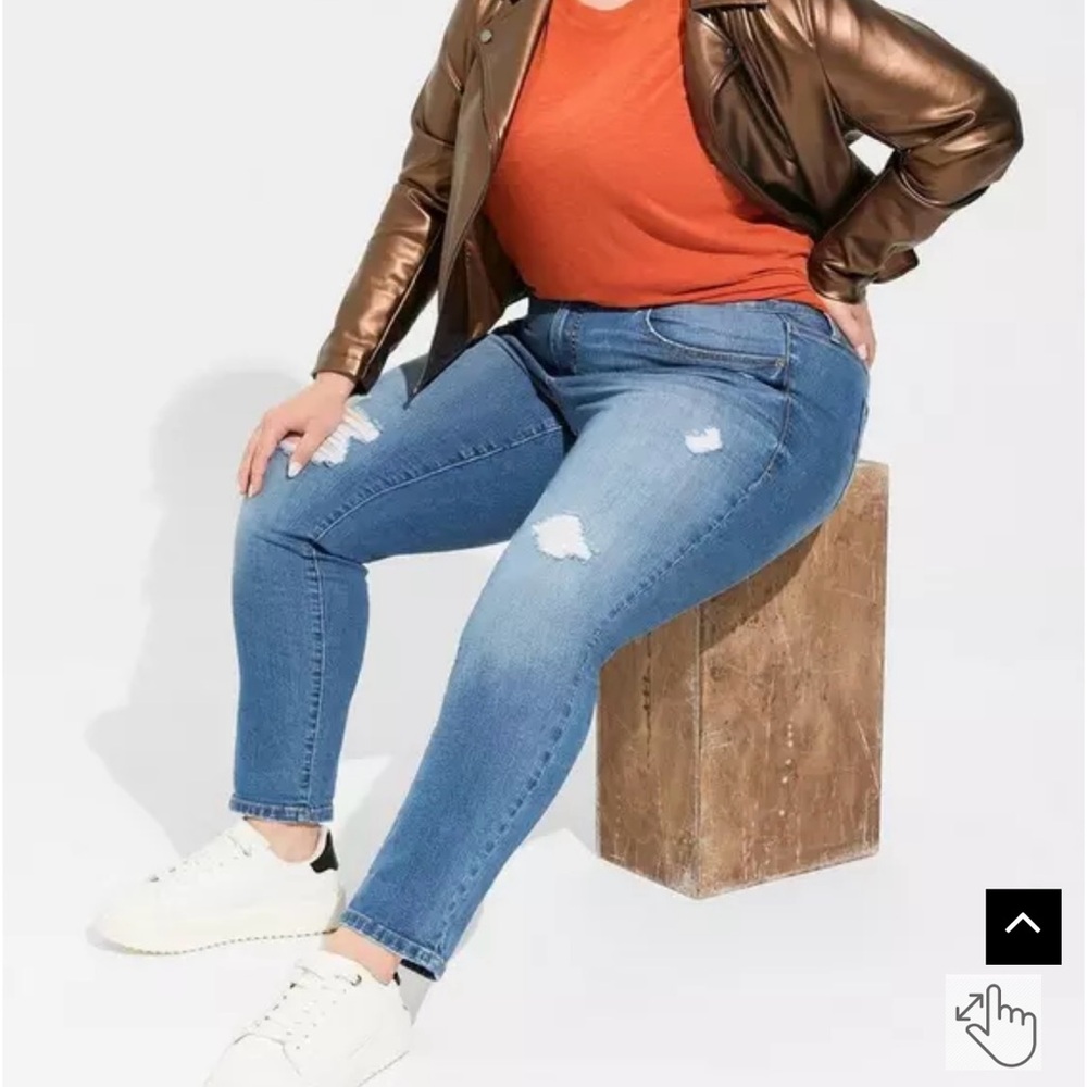 Perfect Boyfriend Vintage Stretch Mid-Rise Jean